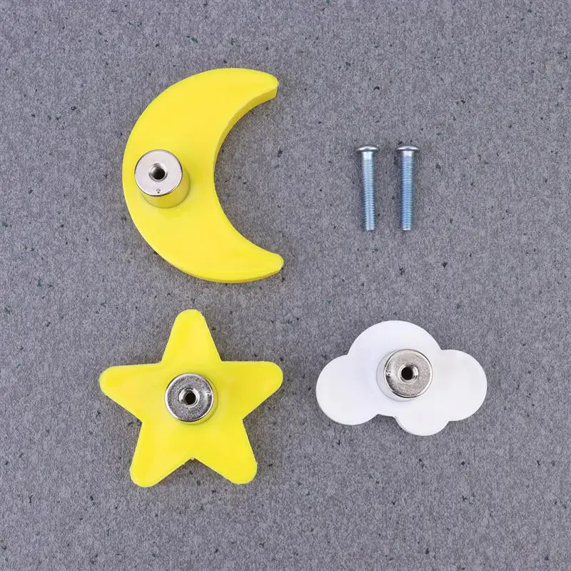 Антиударная мультяшная ручка простая мягкая резиновая для гардероба уникальная