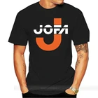 Мужская хлопковая футболка JOFA для спорта, темно-синяя футболка со шлемом Gretzky, брендовая футболка из США, лето 100%