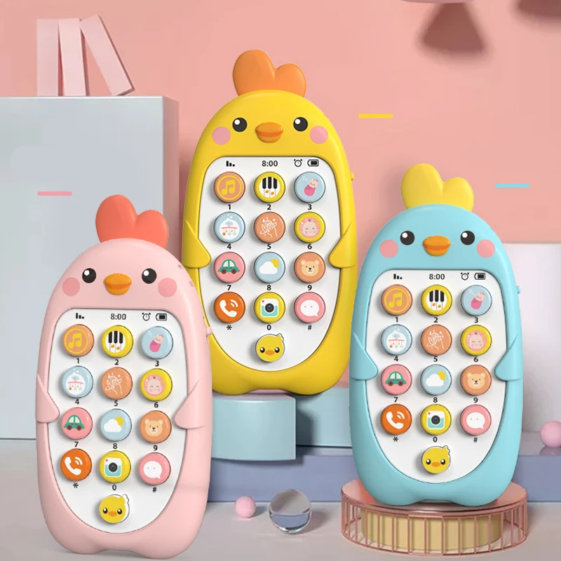Promotion Baby Musical Toy Early Education Bilingual Mobile Phone Educational Story Learning Puzzle ToyDS19 | Игрушки и хобби