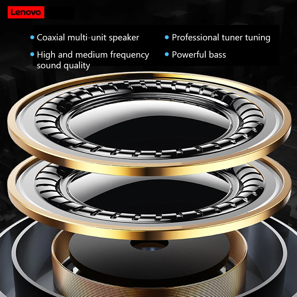 Оригинальные наушники Lenovo HF150 3 5 мм гарнитура с микрофоном проводные стерео для