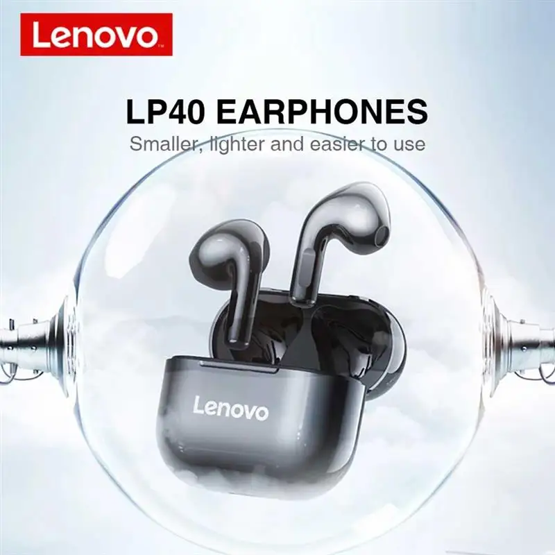 

Original Lenovo LP40 Wireless Bluetooth 5.1TWS Headset Touch Phone Headset For Android For Xiaomi