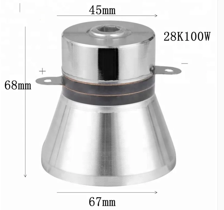 Ультразвуковой преобразователь ультразвуковой пьезоэлектрический очиститель 28