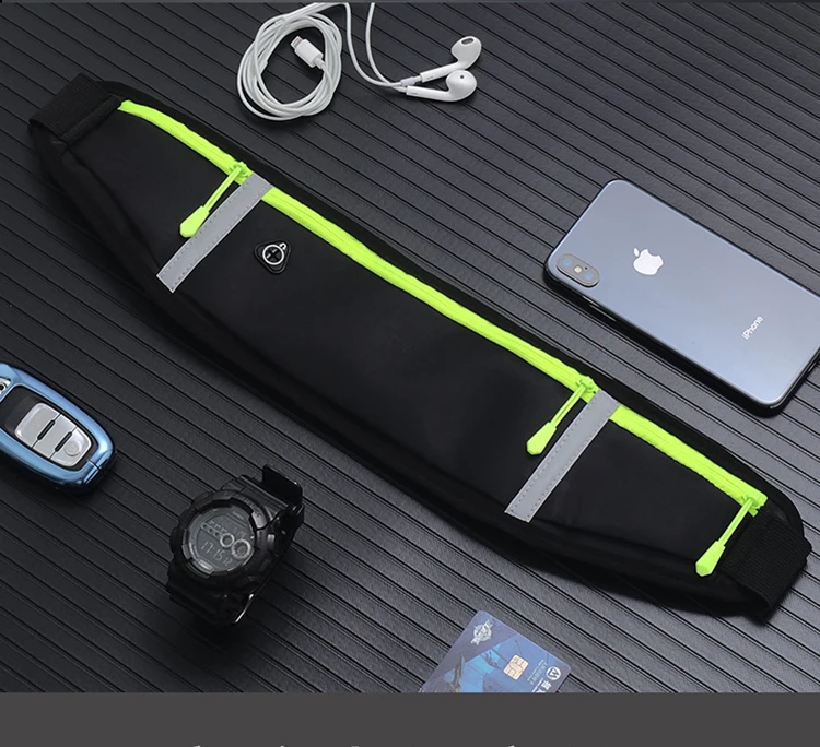 Спортивная поясная сумка для бега на пояс живота молнии походная Сумка кемпинга