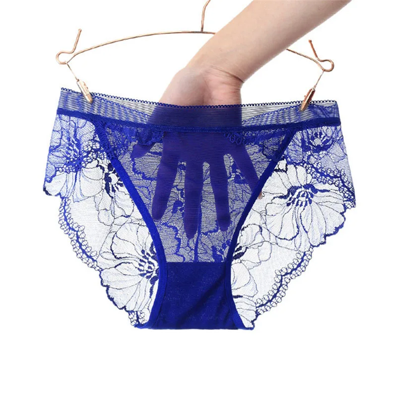 

Big Size Underwear Women Panties Briefs Panty Intimate Ladies Mid-rise Sexy Seamless Lingerie Transparent Lace Women Underpants
