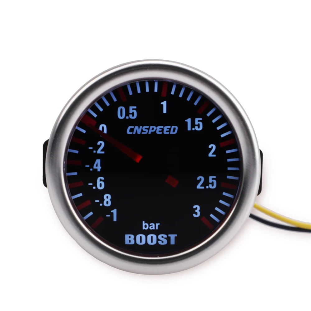 Универсальный автомобильный турбонаддув CNSPEED 12 в 1 ~ 0 3 бар 2 &quot52 мм указатель