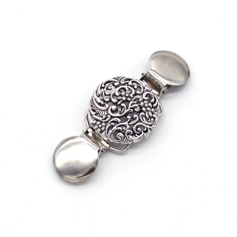 Металлические зажимы в стиле ретро золотого/серебряного цвета металлическая