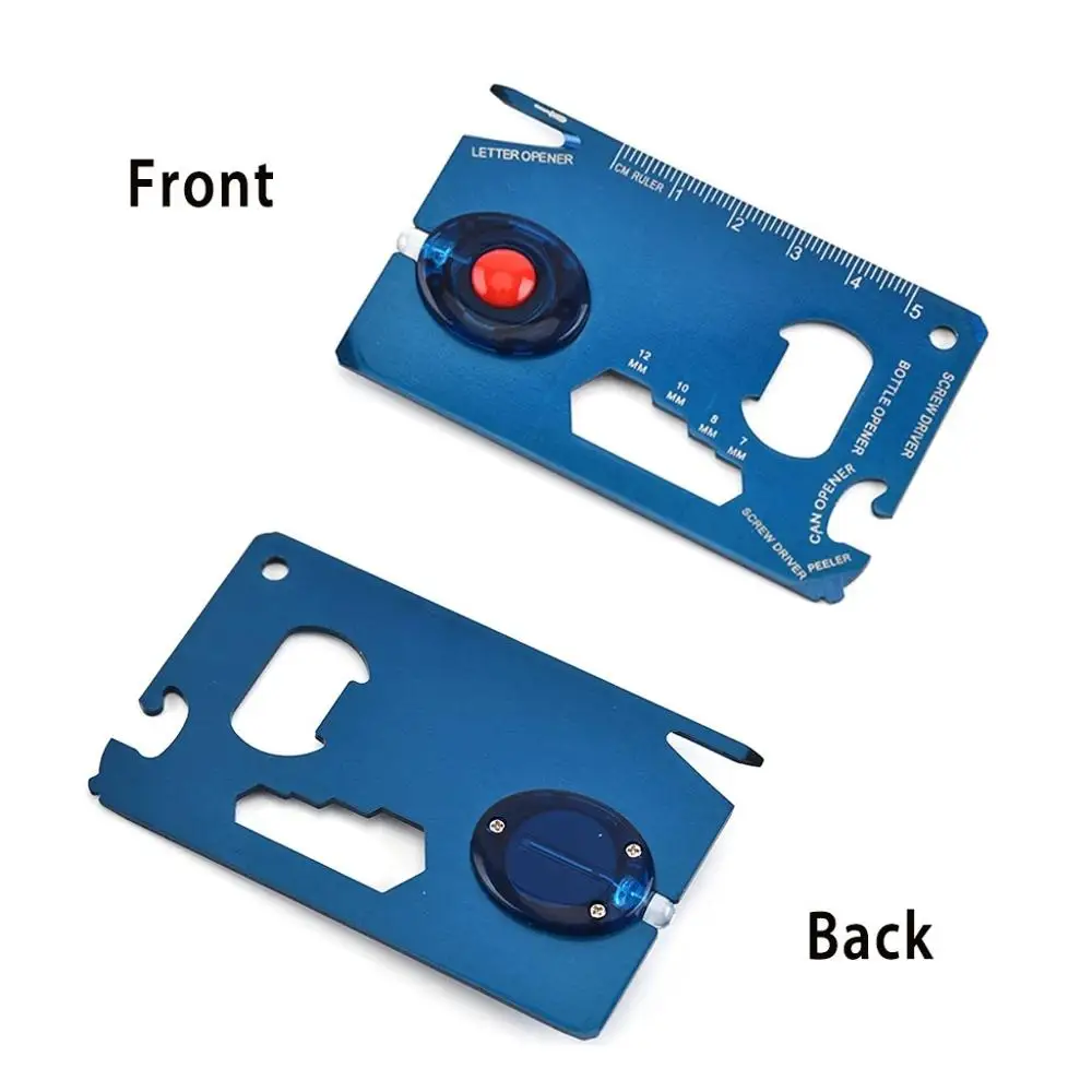 Outdoor LED light tool card multi-function Swiss knife lifesaving camping survival portable 30S4 | Спорт и развлечения