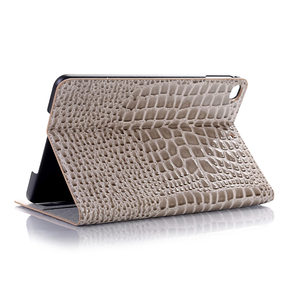 Crocodile PU Leather Protective Case For iPad Mini 1/2/3 Smart Flip Stand PC Tablet Cover Auto Sleep Wake | Компьютеры и офис
