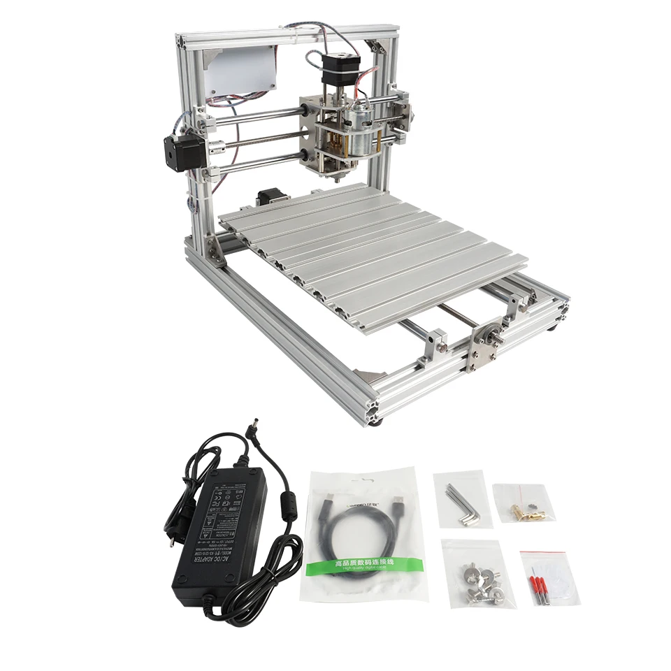 Фрезерный станок по дереву с ЧПУ фрезерный 26*30 см поддержкой лазерной гравировки