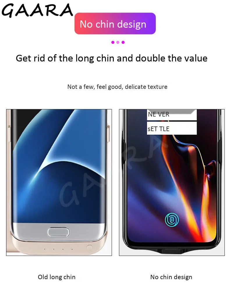 6000mAh 6500mAh Аккумулятор Чехол для Oneplus 6 6T 7 универсальный силиконовый ударопрочный тонкий внешний блок питания чехол для Oneplus 7 Pro