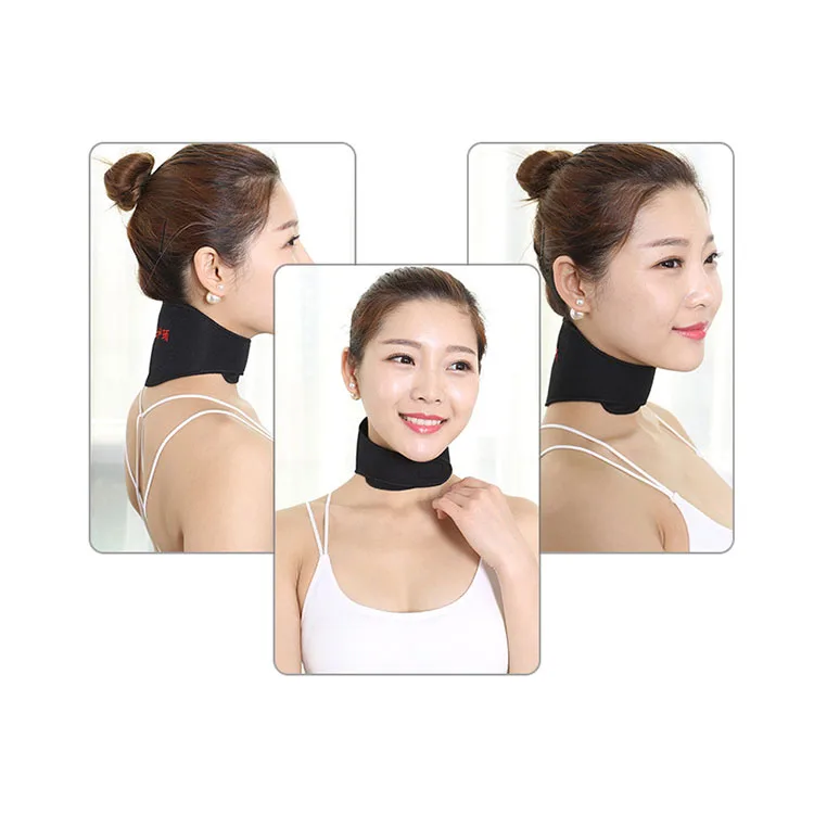 

Neck Tourmaline Self Heating Belt Magnetic Therapy Neck Support Protector Massager Spontaneous Heating Neck Brace Belt