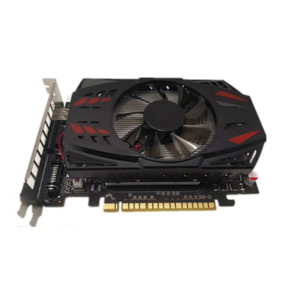 

Графическая карта GTX750TI DDR5 с одним вентилятором, офисный компьютер, видеокарта «Все в одном», ЖК-дисплей высокой четкости