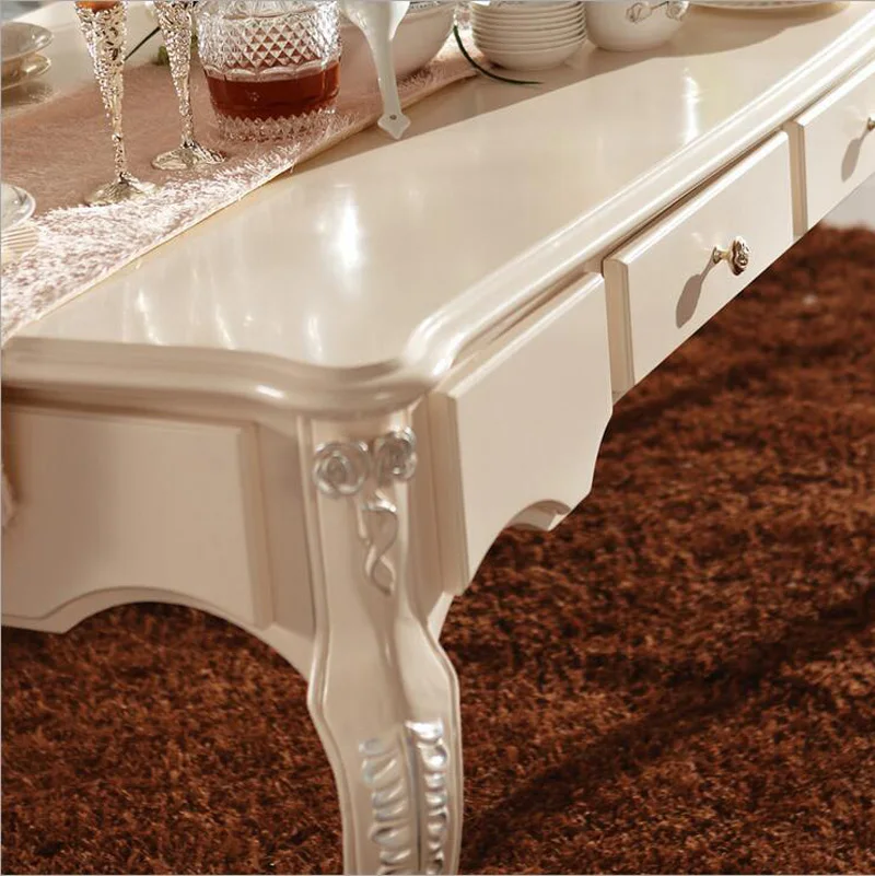 Современный итальянский обеденный стол роскошный из массива дерева 100% в