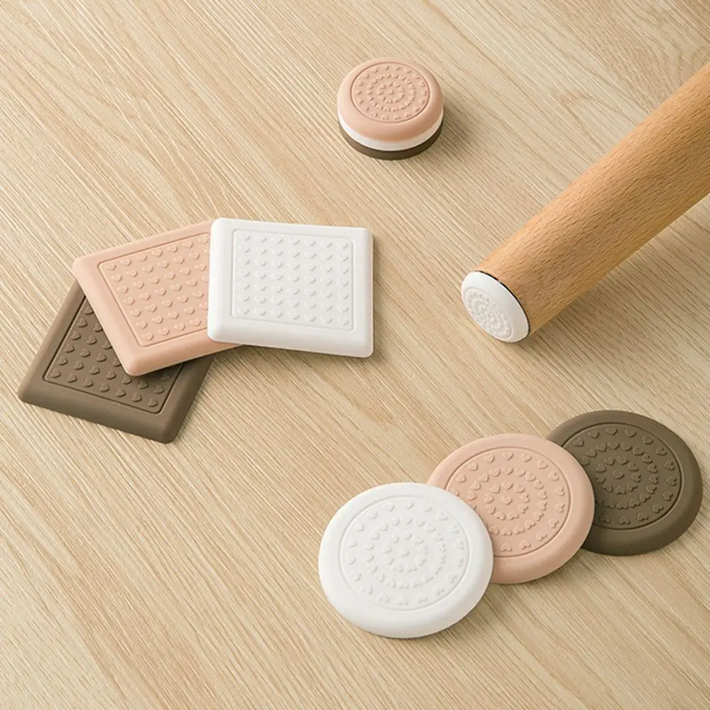 

8Pcs/Set Silicone Furniture Leg Pad Floor Protector Sofa Chair Feet Cover Self-Adhesive Anti Slip Furniture Parts Home Furniture