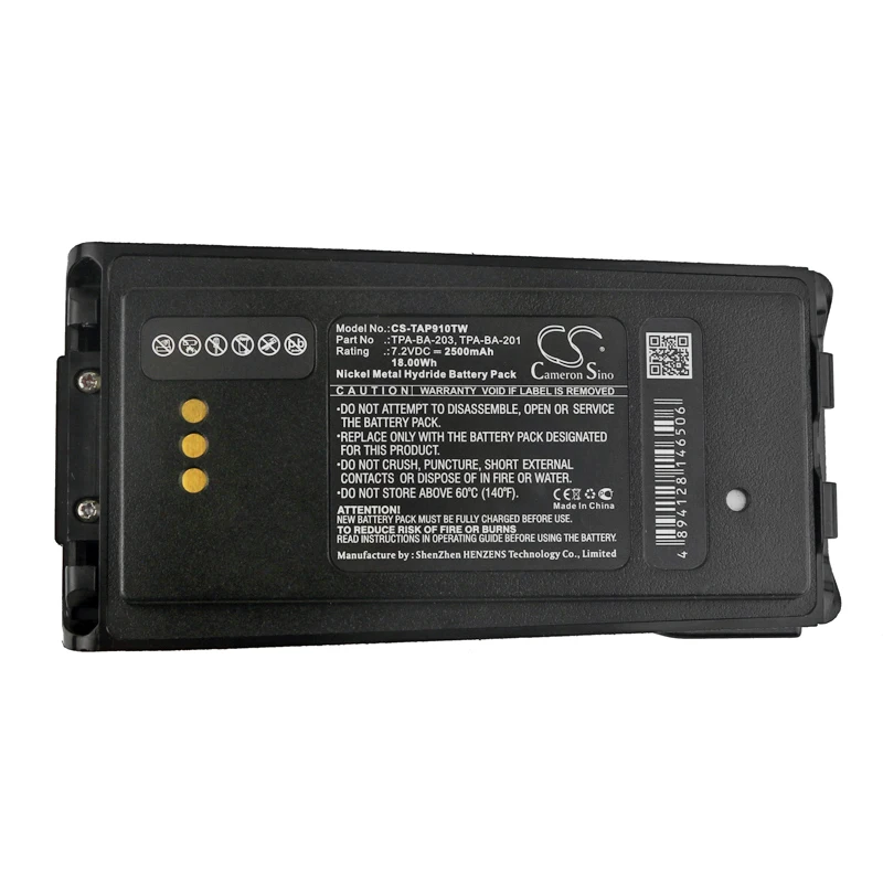 

Аккумулятор Cameron Sino TPA-BA-201 TPA-BA-203-батарея 206 для вата TP9100 TP9135 TP9140 TP9155 TP9160