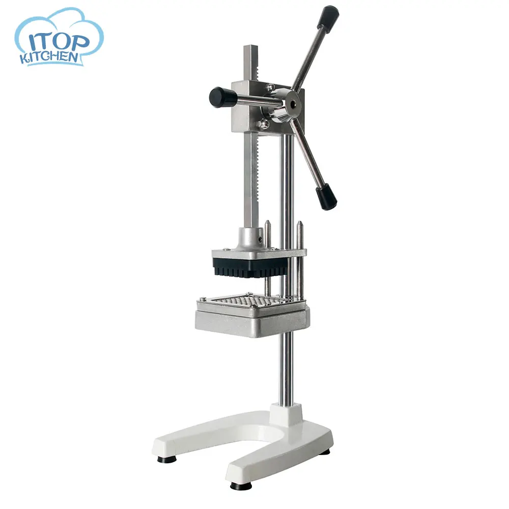 Вертикальный ручной французский машина для нарезки картошки фри картофеля