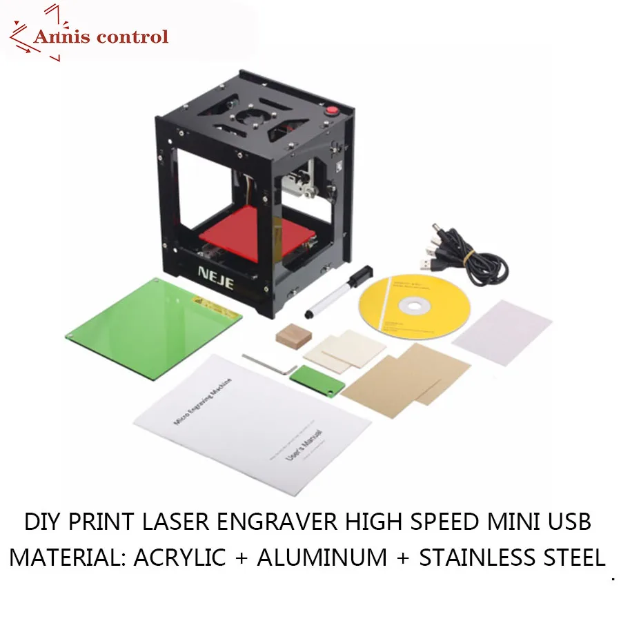 NEJE DK-8-KZ 1000mW Professional DIY Desktop Mini CNC Laser Engraver Cutter Engraving Wood Cutting Machine Router