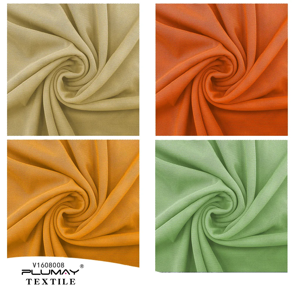 Сетчатая Ткань нейлон спандекс 4 способа растягивания высокая эластичность