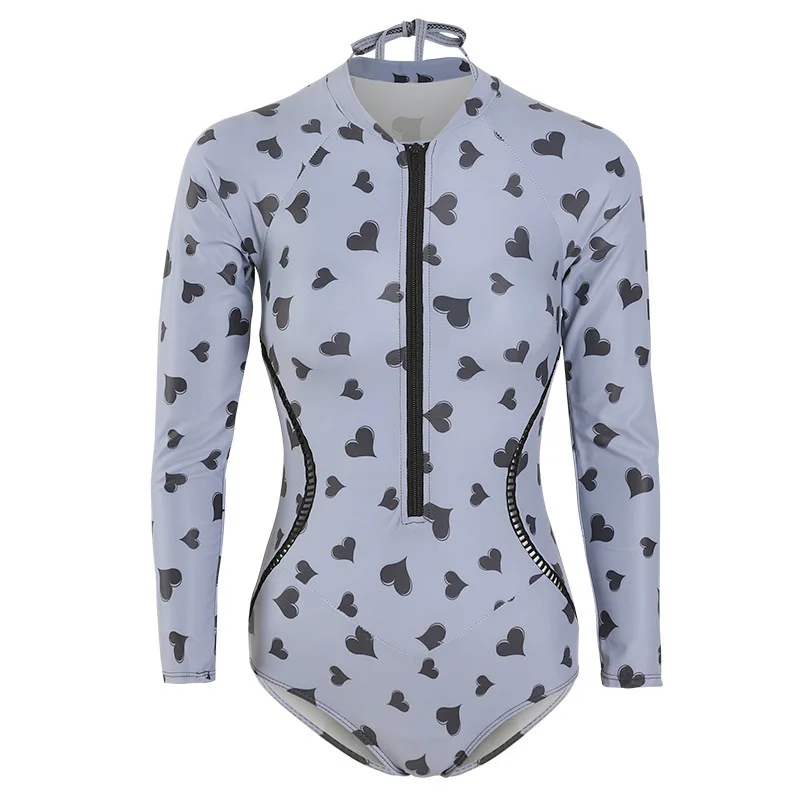 

Swimsuit With Sleeves Long Sleeve Bathing Suit Rashguard Kitesurf Swimming Swimwear 2020 New Arrivals Push Up Underwire Fairy