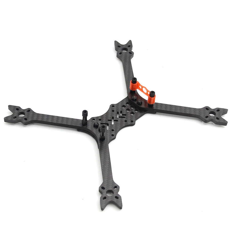 HANTU V2 5 дюймов 215 мм 215 чистый карбоновый каркас комплект с 5 мм arm TPU 3D печать для FPV RC cross racing drone quadcopter