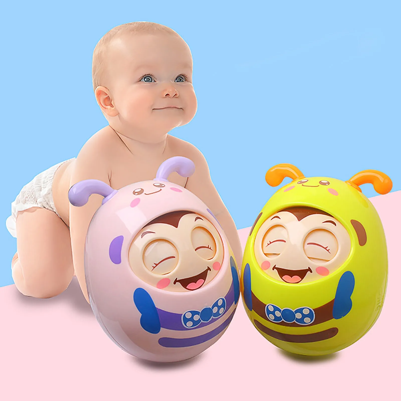 

Lnfant Hand Catching Ball Bee Tumbler Early Educational Toy Interesting Christmas Gifts Classic Parent For Child Interactive