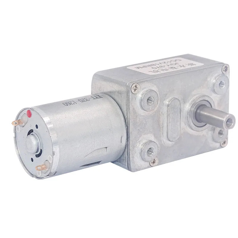 JGY 370 DC 6V12v24V Шестерни мотор редуктор червь Реверсивный высокий крутящий момент