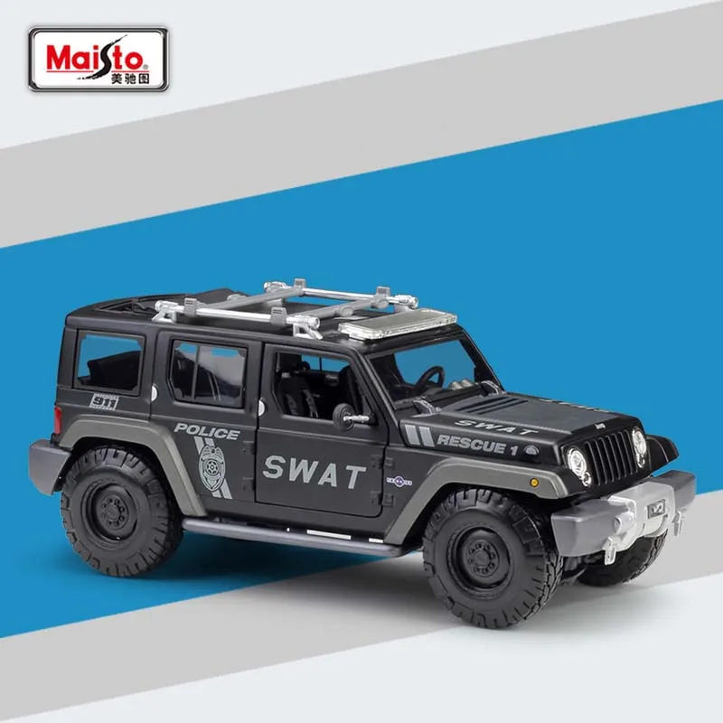 Maisto 1:18 спасательная концепция (SWAT) полицейский внедорожник модель автомобиля под