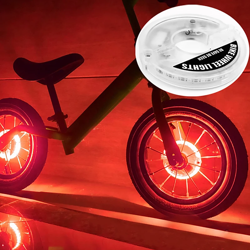 

Children Automatic Smart Bicycle Wheel Light USB Taillights Bike Safety Warning Kids Skateboard Roller Lamp Cycling Accessories