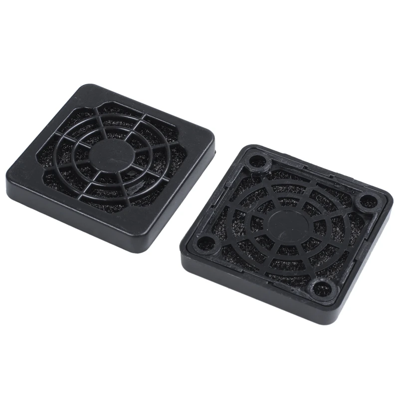 2 предмета черный Пластик квадратный Пылезащитный фильтр 40 мм PC чехол сетка