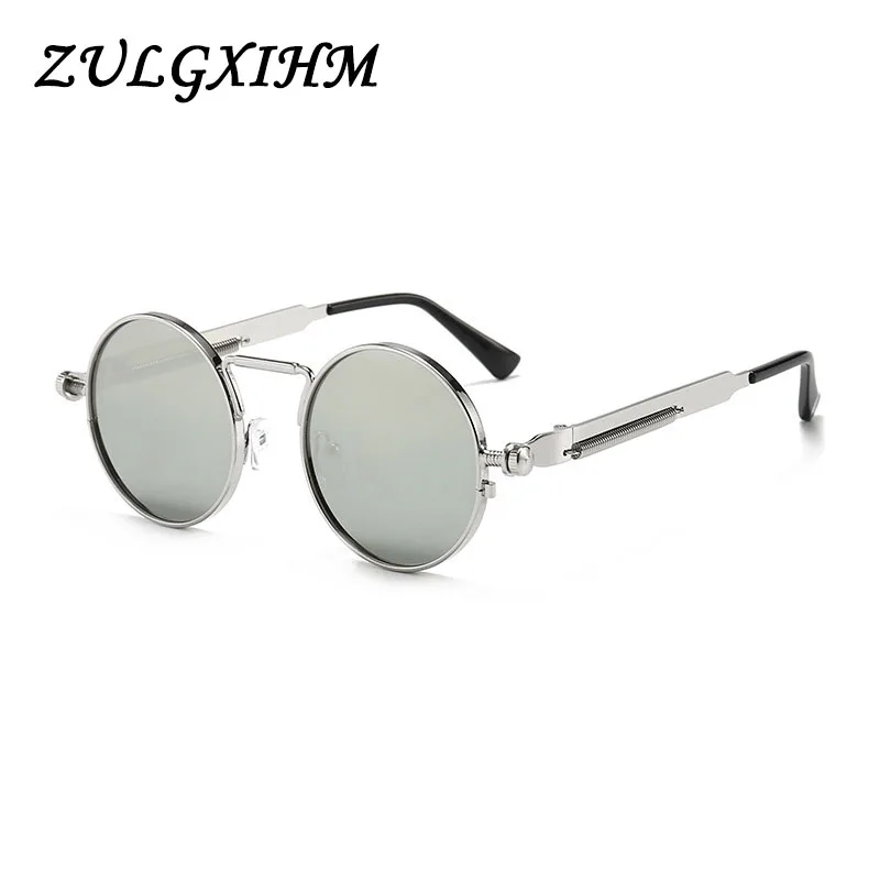 2020 металлические солнцезащитные очки в стиле стимпанк для мужчин и женщин модные