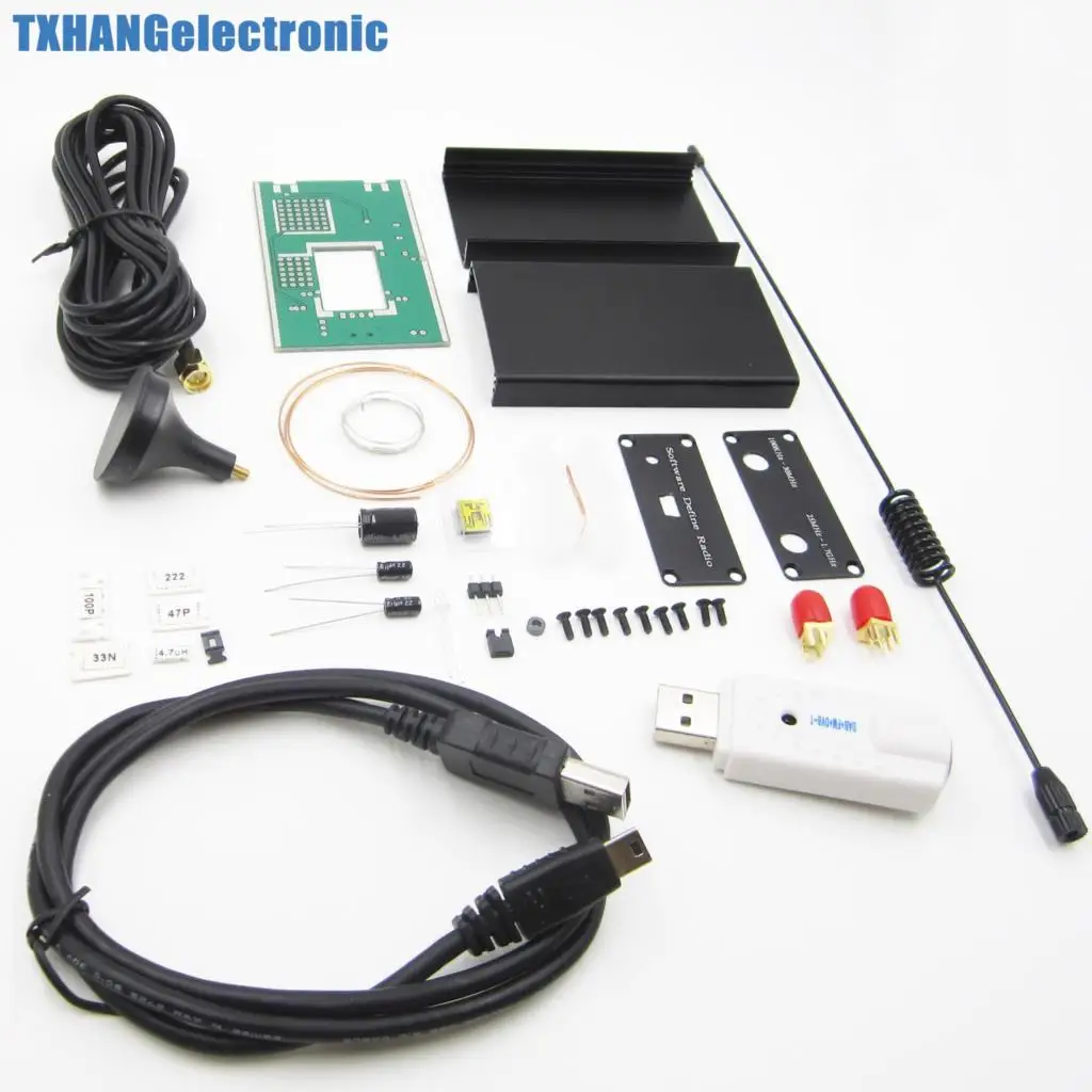 100 кГц-1 7 ГГц UV HF RTL-SDR USB тюнер приемник/R820T + 8232 CW FM радио AM DSB |