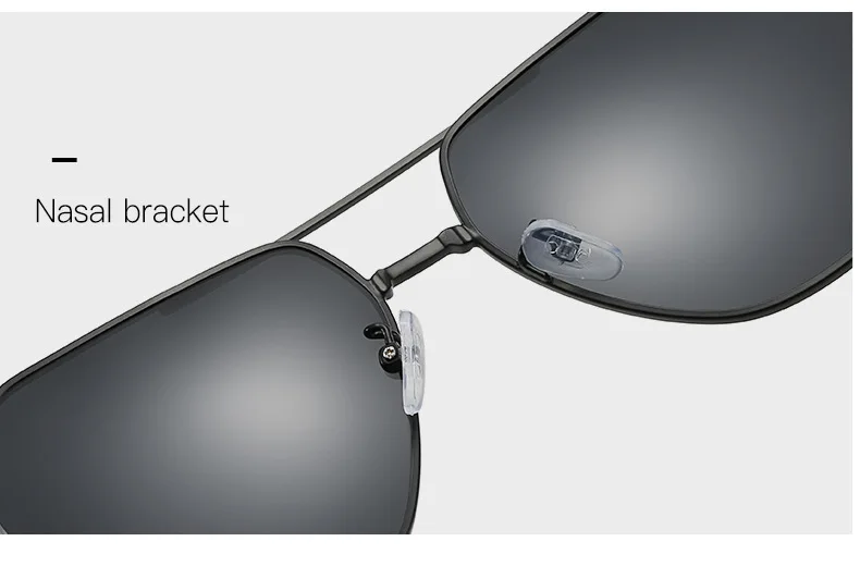 

Aluminum Arm Spring Hinge Polarized Sunglasses Women Men Retro Pilot Sunglasses UV400