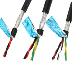 1 м 20AWG 22AWG 18AWG 2 core 4 core 6 ядро 8 м 485 связи сигнальный провод рвсп Чистая медь экранированная витая пара провода