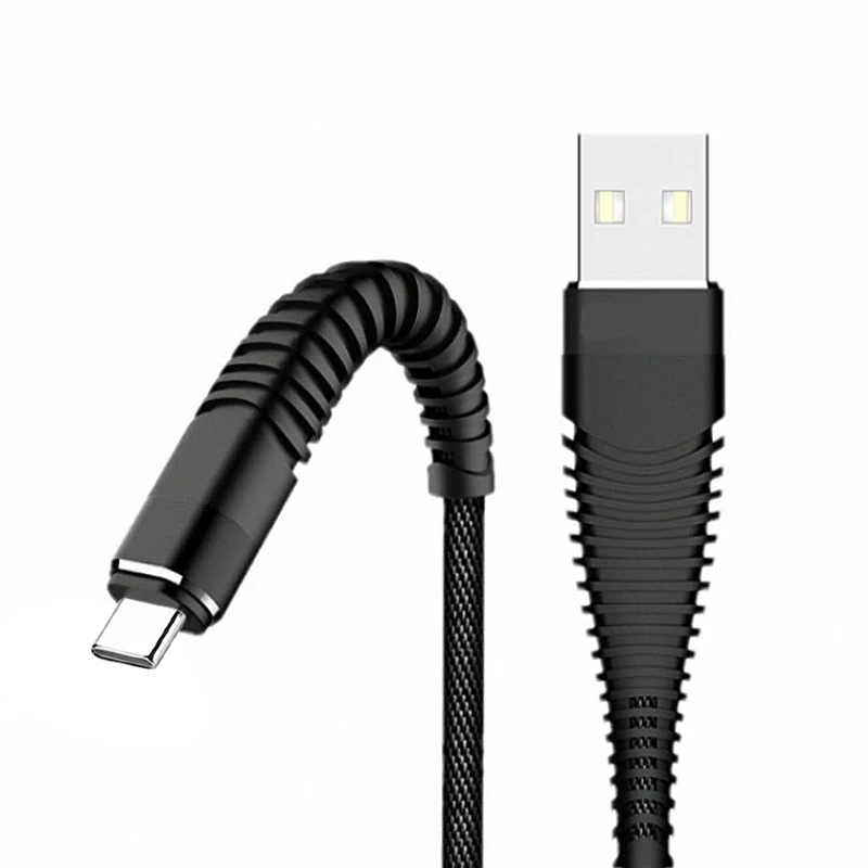 Type-C Usb 1 м Быстрая быстрая зарядка нейлоновая оплетка 2.4A для huawei Xiaomi зарядный кабель шнур зарядный кабель