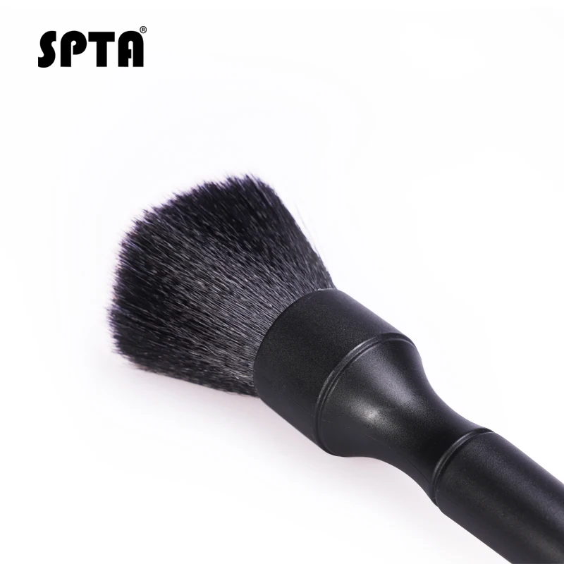 SPTA щетки для салона автомобиля 24 см ультра мягкая белая Детализация кисть Электростатическая Очистка щётки промывка очиститель для автомобиля