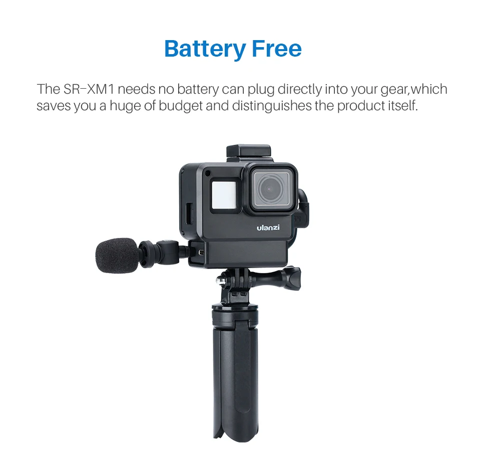Saramonic SR XM1 беспроводной записывающий Vlog микрофон 3 5 мм Jack TRS Plug and Play Mic для iphone