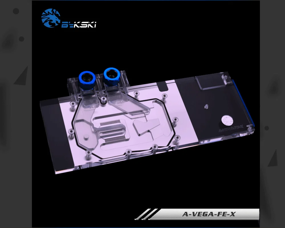 Bykski A-VEGA-FE-X, полное покрытие видеокарты водяного охлаждения блок RGB/RBW, для основателя издание VEGA, сапфир/XFX/Dataland