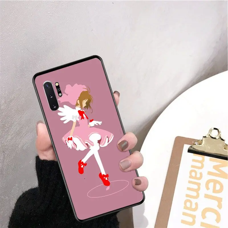 Чехол для телефона Cardcaptor Sakura чехол мобильных телефонов Samsung Galaxy S6 S6edge Note3 4 5 note 7 8 9