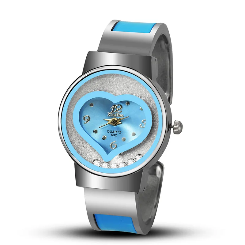 new products hot fashion xinhua womens watch luxury brand stainless steel dial quartz ladies clock free global shipping
