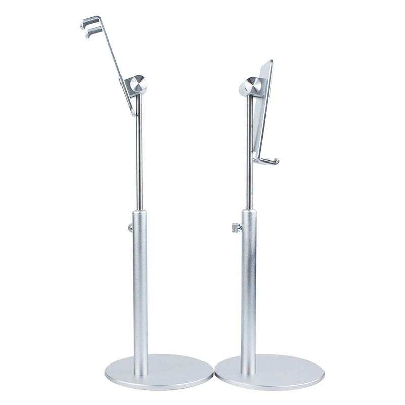 

Cell Phone Stand Tablet Holder Stand Aluminum Height Angle Adjustable Desktop Cell Phone Stand for iPhone iPad Kindle