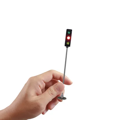 5 шт. строительные металлические мини-светофоры используются для моделирования