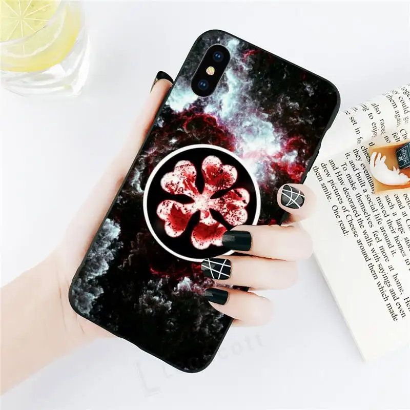 

Black Clover Japan anime Phone Case for iPhone 11 12 pro XS MAX 8 7 6 6S Plus X 5S SE 2020 XR