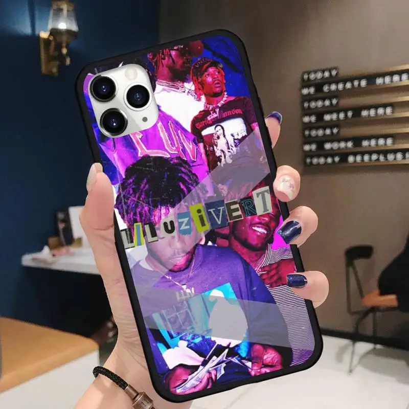 

Lil Uzi Vert rapper music cool Phone Case for iPhone 11 12 pro XS MAX 8 7 6 6S Plus X 5S SE 2020 XR Soft silicone