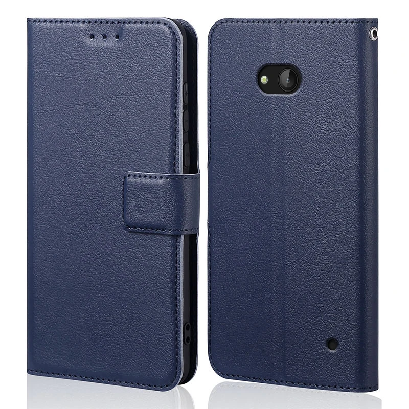 

Силиконовый чехол-книжка для Nokia Lumia 540, роскошный чехол-кошелек из искусственной кожи, магнитные чехлы для телефонов Nokia Lumia 540 с держателем д...