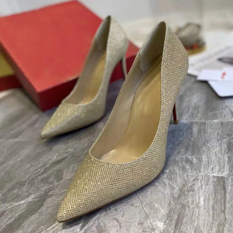 

Single Shoes Women 2021 Spring And Autumn New Simple Temperament Versatile Shallow Mouth High Heels Stiletto Pointed Shoes