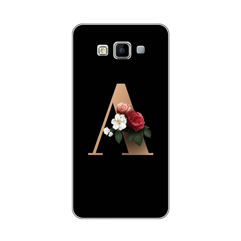 Чехол для Samsung Galaxy A7 2015 A700 A700F 5 " с милыми мультяшными рисунками цветами и