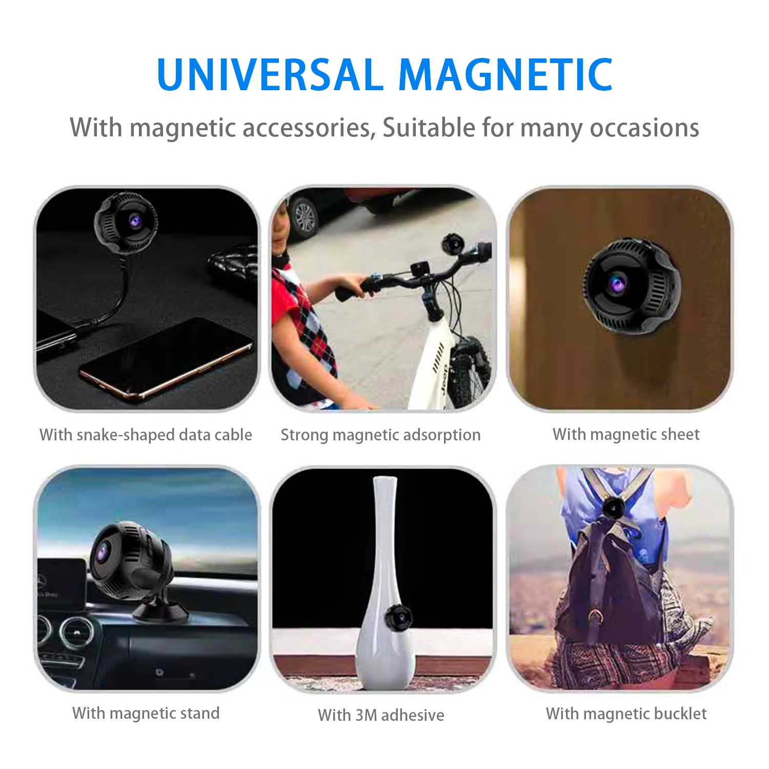 

Best Wifi Camera Mini in Cctv 1080P Easy to Carry Surveillance Child Care