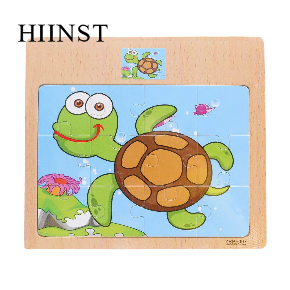 HIINST обучающие игрушки для детей деревянные Мультяшные животные транспортировка
