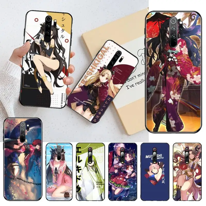 YJZFDYRM Ishtar Archer Fate Grand Order anime Black мягкий чехол для телефона из ТПУ Redmi Note 9 8 8T 8A 7 6 6A Go Pro