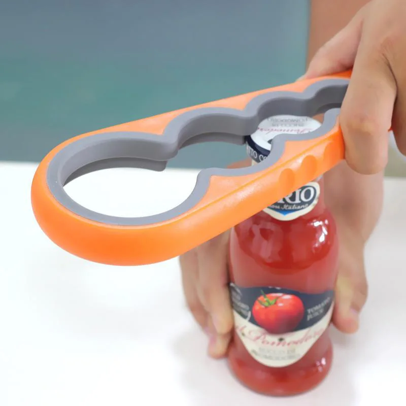 Anti-skid Can Opener Multi-function Four-in-one Lid Opener Four-position Bottle Opener Wringer